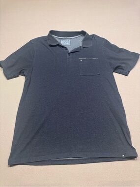 Hurley Men's Dri-FIT Heathered Gray Polo Shirt